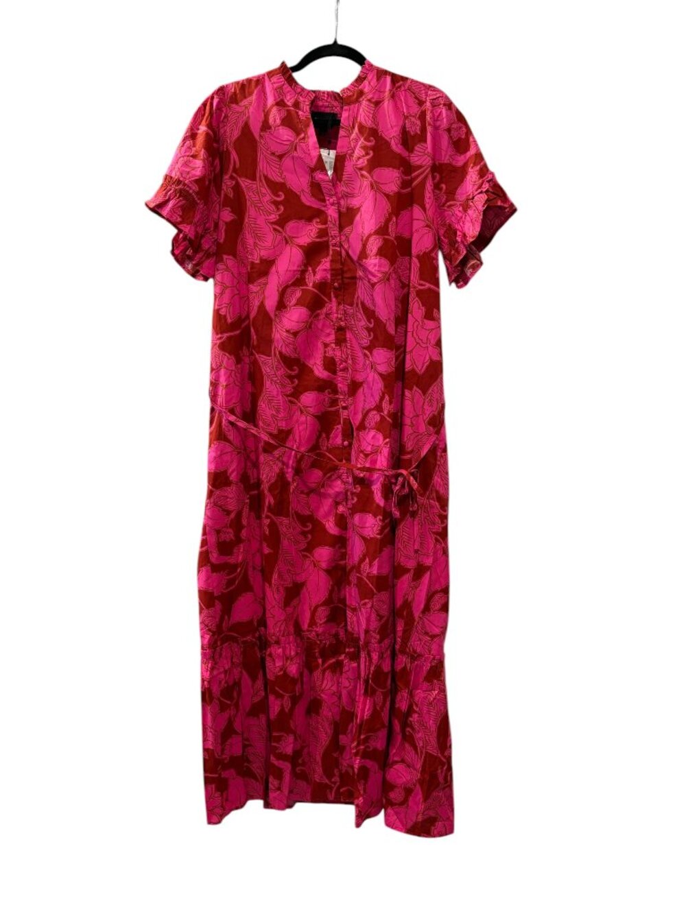 Maxi pink and red Dress